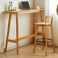 Juego de mesa de pub rectangular Modena de 1/2/3 piezas, mesa de mostrador de madera con taburetes altos