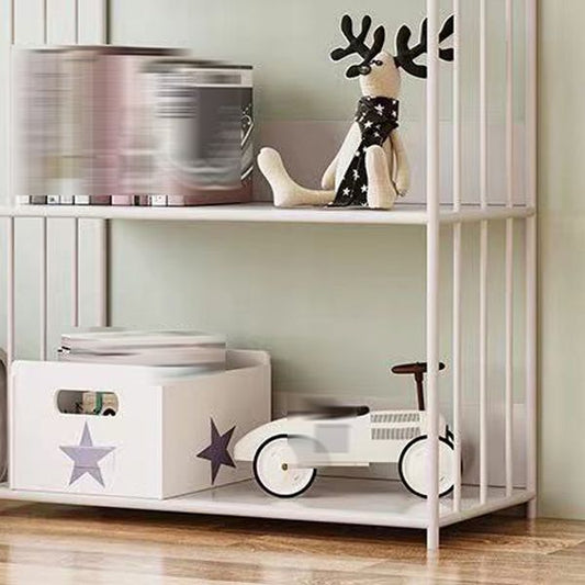 Metal Open Back Standard Bookcase Scandinavian Style Book Shelf Clearhalo 'Bookcases' 'furn' 'furn_bookcases' 'Furniture' 'furniture_bookcases' 'Office Furniture' 1200x1200_3e5563f7-9234-442d-82ad-978f5e1361d7