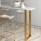 Faux Marble Table and Stool Set 1/2/3/4/5 Pieces Pub Dining Set Clearhalo 'Bar Furniture' 'furn' 'furn_home_bar_bar_sets' 'Furniture' 'Home Bars & Bar Sets' 'home_bar_bar_sets' 'Kitchen & Dining Furniture' 1200x1200_3e55d27d-30cf-44de-ba0e-d43f0862875b