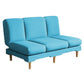 Fabric Modern Tight Back Sofa 31.49" High Armless Sofa for Living Room