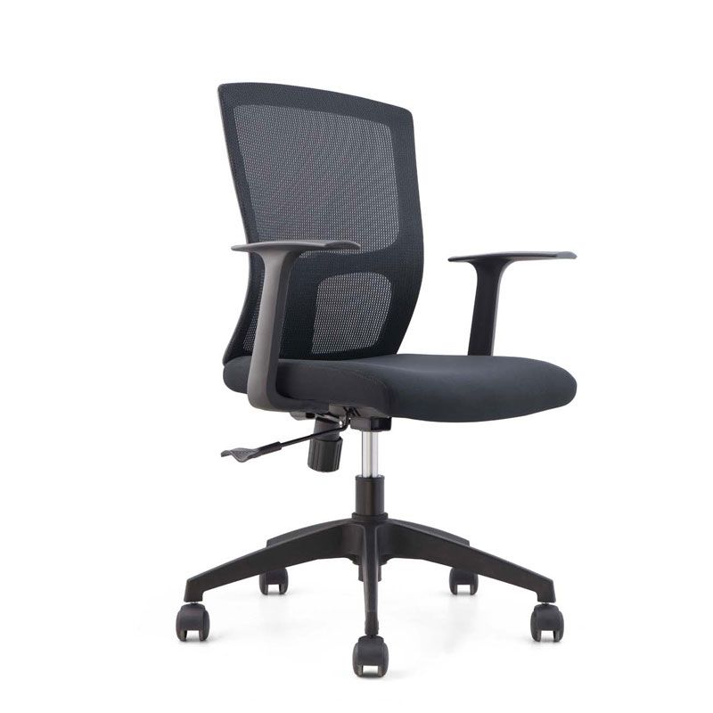 Silla de microfibra contemporánea Task Mid-Back Silla de escritorio para oficina