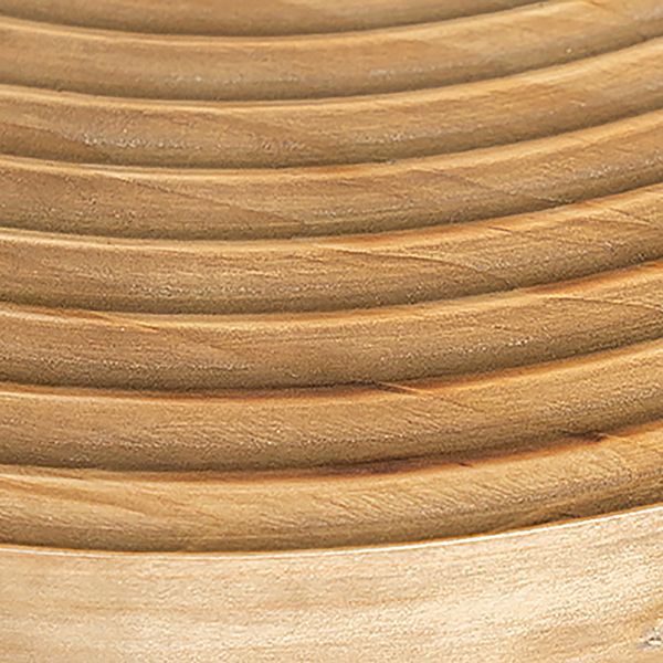 Table basse en bois moderne, Table de Cocktail ronde en forme de dessus pour le salon
