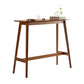 Modern Bamboo Rectangle Pub Table with Trestle for Living Room Clearhalo 'Bar Furniture' 'Bar Tables' 'bar_tables' 'furn' 'furn_bar_tables' 'Furniture' 'Kitchen & Dining Furniture' 1200x1200_3e66251e-79da-4e67-aa2f-8bca0ac269df