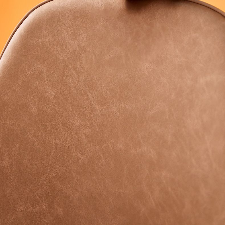 Modern Metal Indoor-Outdoor Chair Dining Room Solid Back Armless Single Chair Clearhalo ' kitchen&dining_furn' 'Dining Chairs' 'Dining Tables & Seating' 'dining_chair' 'furn' 'furn_dining_chair' 'Furniture' 'furniture_dining_chair' 'Kitchen & Dining Furniture' 'kitchen' 1200x1200_3e6b9e6d-d0d8-4202-adea-7046fd7c3490