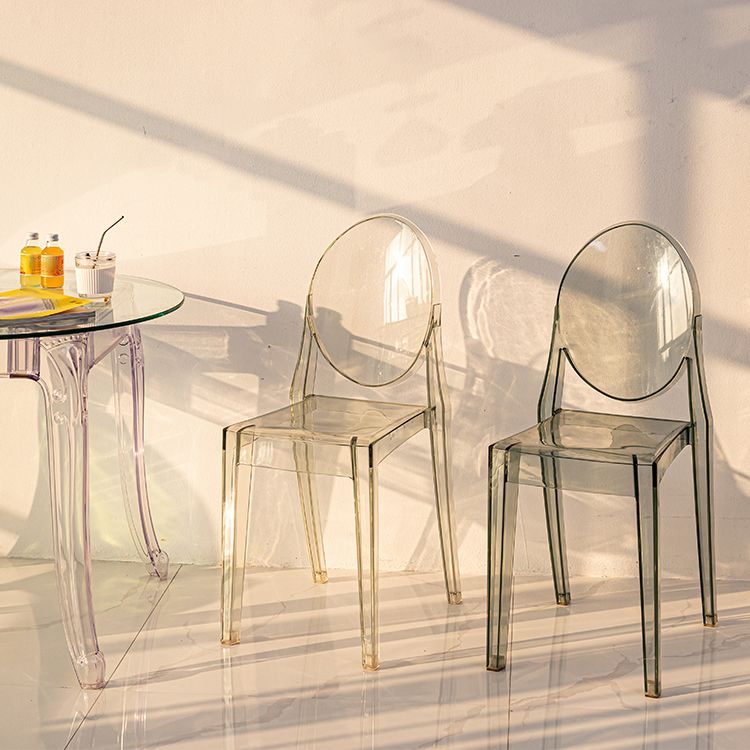 Scandinavian Stackable Plastic Side Chairs Open Back Side Chair Clearhalo 'Dining Chairs' 'Dining Tables & Seating' 'dining_chair' 'furn' 'furn_dining_chair' 'Furniture' 'furniture_dining_chair' 'Kitchen & Dining Furniture' 1200x1200_3e6bb83a-8a13-4d2f-ba43-dd461c0cc6ec