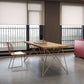 Rectangle Luxury Dining Table Wood Color Fixed Table of Solid Wood with 4 Legs Clearhalo ' dining_table' 'Dining Tables & Seating' 'Dining Tables' 'furn' 'furn_dining_table' 'Furniture' 'furniture_dining_table' 'Kitchen & Dining Furniture' 'kitchen&dining_furn' 'kitchen' 'kitchen_dining_table' 1200x1200_3e6bfd9e-975d-4821-8af1-e053399785f4