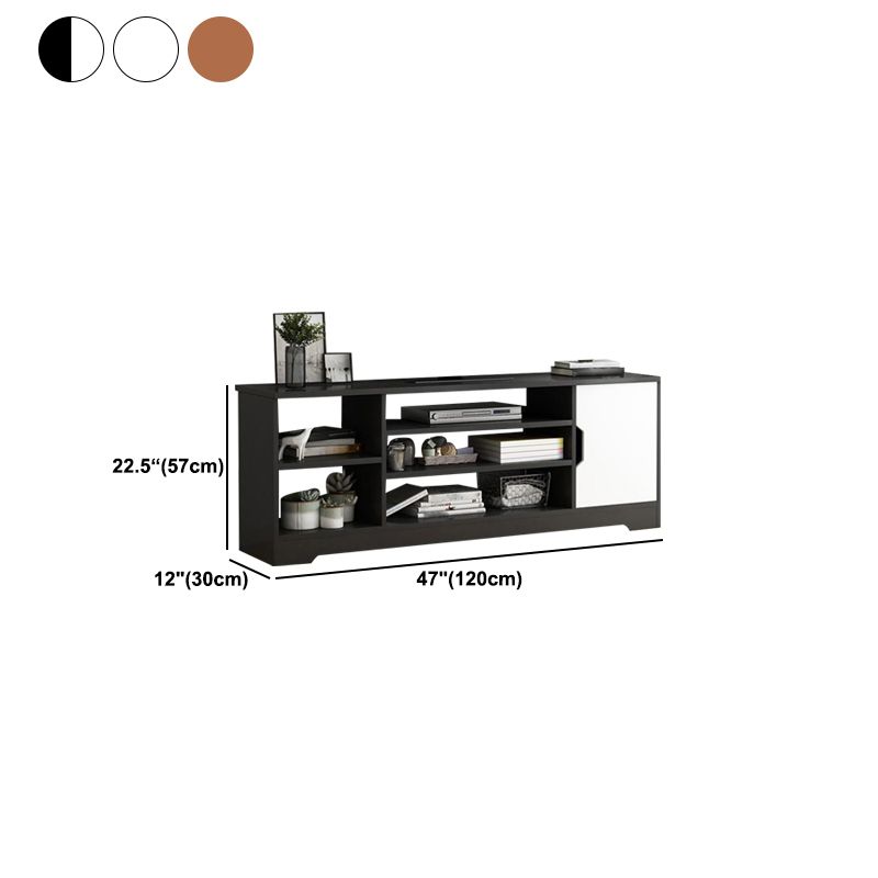 スカンジナビアのテレビメディアスタンドエンジニアリングウッドテレビスタンドコンソール