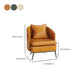 Genuine Leather Accent Armchair Basic Four Legs Pillow Back Chair Clearhalo 'Accent Chairs' 'accent_chairs' 'Chairs & Seating' 'furn' 'furn_accent_chairs' 'Furniture' 'Living Room Furniture' 1200x1200_3e6fded7-7dab-4b07-b3f4-97b82d5a8052