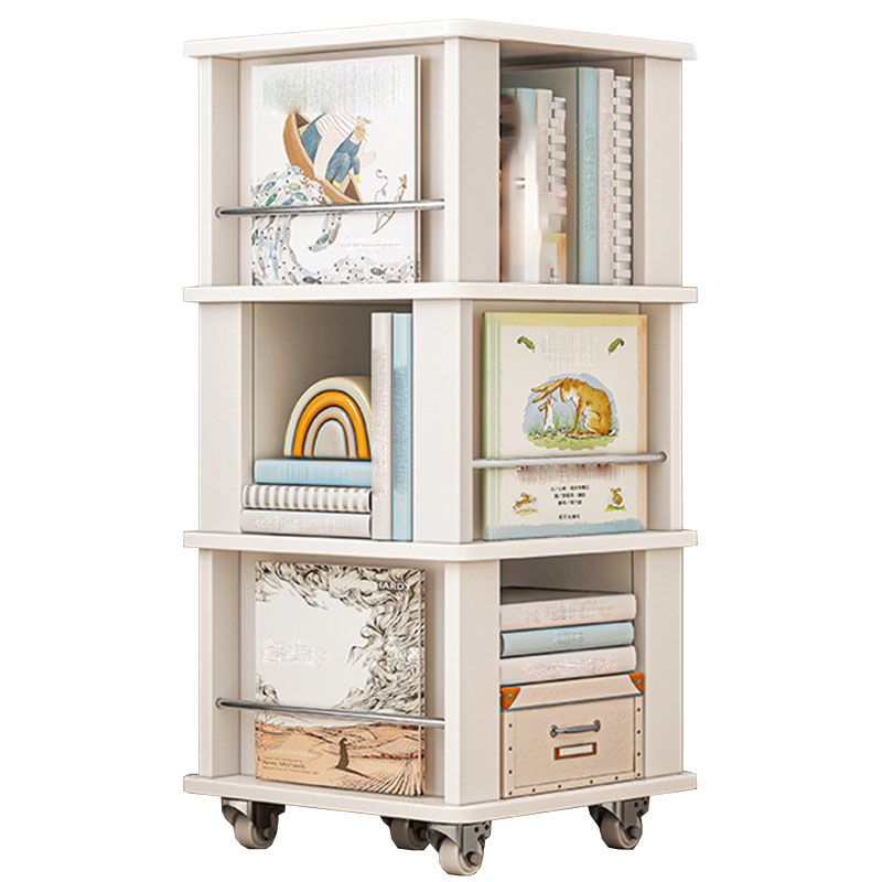 Engineered Wood Standard Bookcase Closed Back Scandinavian Bookshelf Clearhalo 'Bookcases' 'furn' 'furn_bookcases' 'Furniture' 'Office Furniture' 1200x1200_3e703d54-41c2-4eee-aab2-8143f49bbd1d