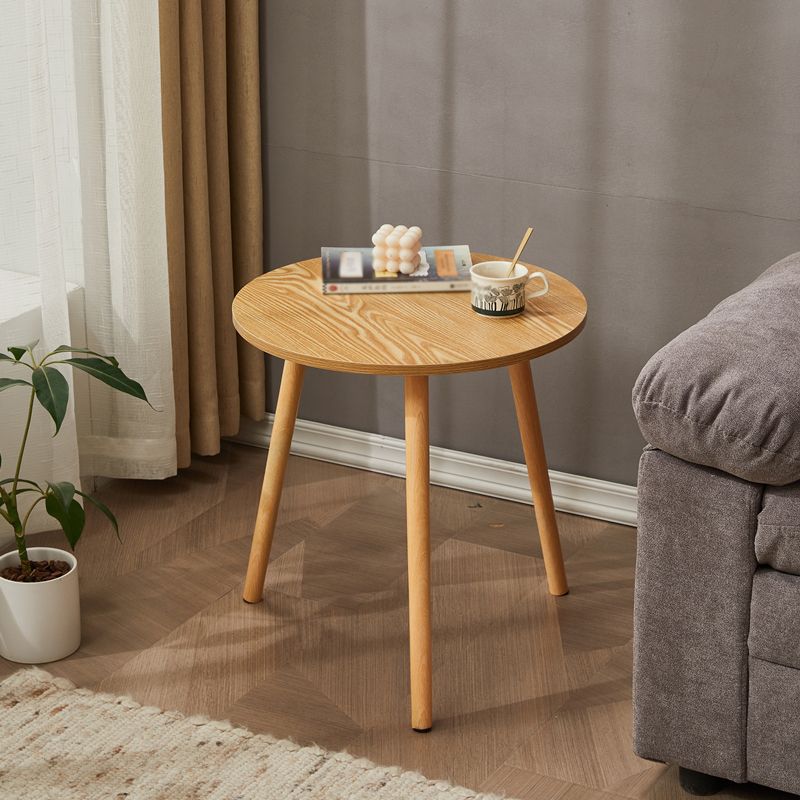 Traditional Style Cocktail Table Artificial Wood White/yellow/natural Color Coffee Table Clearhalo 'Coffee & Accent Tables' 'End & Side Tables' 'end_side_table' 'end_side_tables' 'furn' 'furn_end_side_tables' 'Furniture' 'furniture_end_side_table' 'Living Room Furniture' 1200x1200_3e720125-599d-485e-8454-87b5bfcb76b1