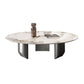 Slate Round Coffee Table Minimalist Coffee Table for Living Room Clearhalo 'Coffee & Accent Tables' 'Coffee Tables' 'coffee_tables' 'furn' 'furn_coffee_tables' 'Furniture' 'Living Room Furniture' 1200x1200_3e72e54e-d1a8-4540-a9e5-c2f81275ca4e