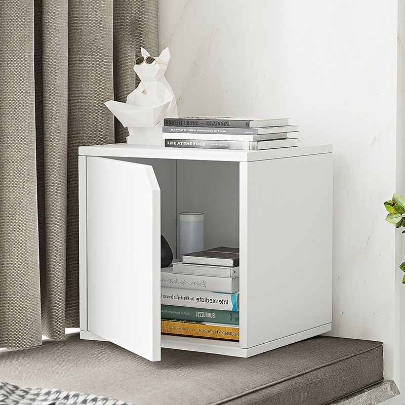 Scandinavian Standard Book Shelf 11.8" W Wood Bookcase for Home