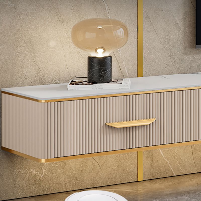 Modern TV Stand Console Floating TV Media Console with 2 Drawers Clearhalo 'furn' 'furn_tv_stands_entertainment_centers' 'Furniture' 'Living Room Furniture' 'TV Stands & Entertainment Centers' 'TV Stands & Media Storage Furniture' 'tv_stands_entertainment_centers' 1200x1200_3e742364-da32-41fe-92d7-49db2e6943d9