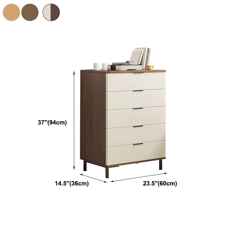 Bedroom Wooden Storage Chest Dresser Modern Style Storage Chest with Drawers Clearhalo 'Bedroom Furniture' 'Dressers & Chests' 'dressers_chests' 'furn' 'furn_dressers_chests' 'Furniture' 1200x1200_3e76c8e5-703a-4824-b93a-dcec3b123172