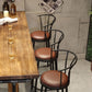 Industrial Bar and Counter Stool Brown Stool with Black Base Clearhalo 'Bar Furniture' 'Bar Stools' 'bar_stools' 'furn' 'furn_bar_stools' 'Furniture' 'furniture_bar_stools' 'Kitchen & Dining Furniture' 1200x1200_3e776691-0c81-4073-935b-fa960510108e