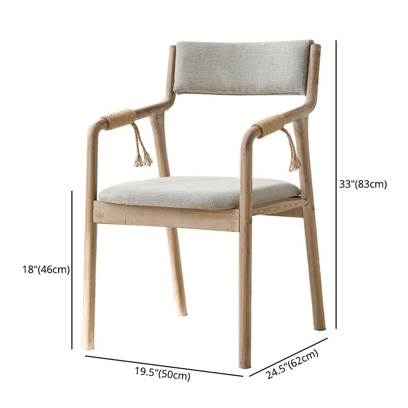 Traditional Style Wood Chair Set Open Back Arm Kitchen Dining Room Chairs Clearhalo ' kitchen&dining_furn' 'Dining Chairs' 'Dining Tables & Seating' 'dining_chair' 'furn' 'furn_dining_chair' 'Furniture' 'furniture_dining_chair' 'Kitchen & Dining Furniture' 'kitchen' 1200x1200_3e7e9dfc-3433-4b0b-a902-8b126edeb577
