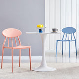 Modern Kitchen Plastic Dining Chairs Open Back Dining Side Armless Chairs Clearhalo ' kitchen&dining_furn' 'Dining Chairs' 'Dining Tables & Seating' 'dining_chair' 'furn' 'furn_dining_chair' 'Furniture' 'furniture_dining_chair' 'Kitchen & Dining Furniture' 'kitchen' 1200x1200_3e7eb09d-c221-4ee0-a091-879985d7f35a