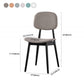PU Leather Armless Dining Chairs Open Back Side Chair with Plastic Legs Clearhalo ' kitchen&dining_furn' 'Dining Chairs' 'Dining Tables & Seating' 'dining_chair' 'furn' 'furn_dining_chair' 'Furniture' 'furniture_dining_chair' 'Kitchen & Dining Furniture' 'kitchen' 1200x1200_3e80aba7-b024-4bed-b8b9-9d1212cb89bb
