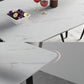 Metal Modern Rectangle Table Sintered Stone Table for Kitchen and Dining Room Clearhalo ' dining_table' 'Dining Tables & Seating' 'Dining Tables' 'furn' 'furn_dining_table' 'Furniture' 'furniture_dining_table' 'Kitchen & Dining Furniture' 'kitchen&dining_furn' 'kitchen' 'kitchen_dining_table' 1200x1200_3e80b21e-b019-4050-a001-e9bf34124de9