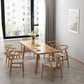 Minimalist Pine Dining Room Table Set 1/2/7 Pieces Home Table and Chairs Clearhalo 'Dining Room Sets' 'Dining Tables & Seating' 'dining_room_set' 'furn' 'furn_dining_room_set' 'Furniture' 'Kitchen & Dining Furniture' 1200x1200_3e84a02f-fb33-4f1b-8cc2-226a9ab130d7