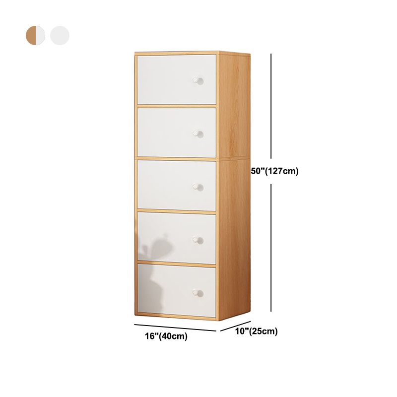Contemporary 15.74" Wooden Cabinet , Rectangle Accent Cabinet Clearhalo 'Cabinets & Chests' 'cabinets_chests' 'furn' 'furn_cabinets_chests' 'Furniture' 'Living Room Furniture' 1200x1200_3e866da3-ac45-4654-bde2-6dbef1081bda