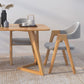 Rectangle Table Modern Oak Solid Wood Double Pedestal Furniture for Indoor Clearhalo ' dining_table' 'Dining Tables & Seating' 'Dining Tables' 'furn' 'furn_dining_table' 'Furniture' 'furniture_dining_table' 'Kitchen & Dining Furniture' 'kitchen&dining_furn' 'kitchen' 'kitchen_dining_table' 1200x1200_3e875ff8-4974-4018-bb5c-aa86e6c96525