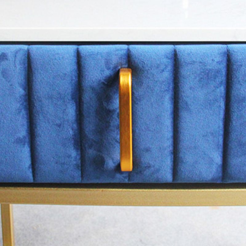 Comodino tavolo da tavolo in falda in falsa in finto contemporaneo 19,68 "