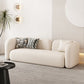 Contemporain 28,74 "H SOFA DE TRAUSE DE TUXEDO DE LOIE BLANC