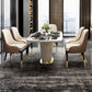 Glam Marble Rectangle Shape Dining Table Standard Kitchen Dining Table with Pedestal Base Clearhalo ' dining_table' 'Dining Tables & Seating' 'Dining Tables' 'furn' 'furn_dining_table' 'Furniture' 'furniture_dining_table' 'Kitchen & Dining Furniture' 'kitchen&dining_furn' 'kitchen' 'kitchen_dining_table' 1200x1200_3e95b5a5-41b5-4197-b0c8-afcfc0ce5819
