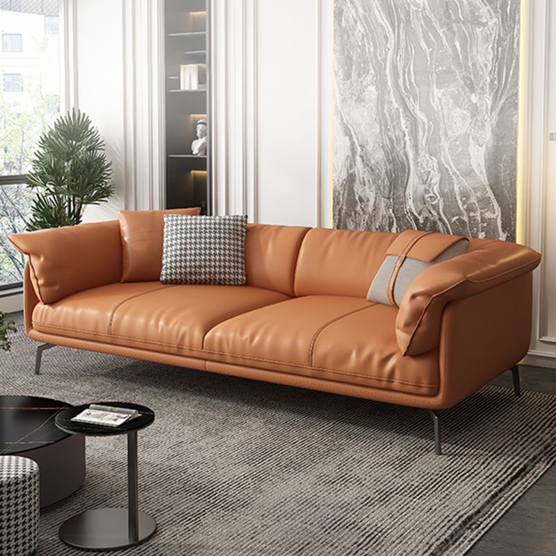 Cojín de brazos de almohada hacia atrás sofá de almacenamiento resistente a las manchas contemporáneas