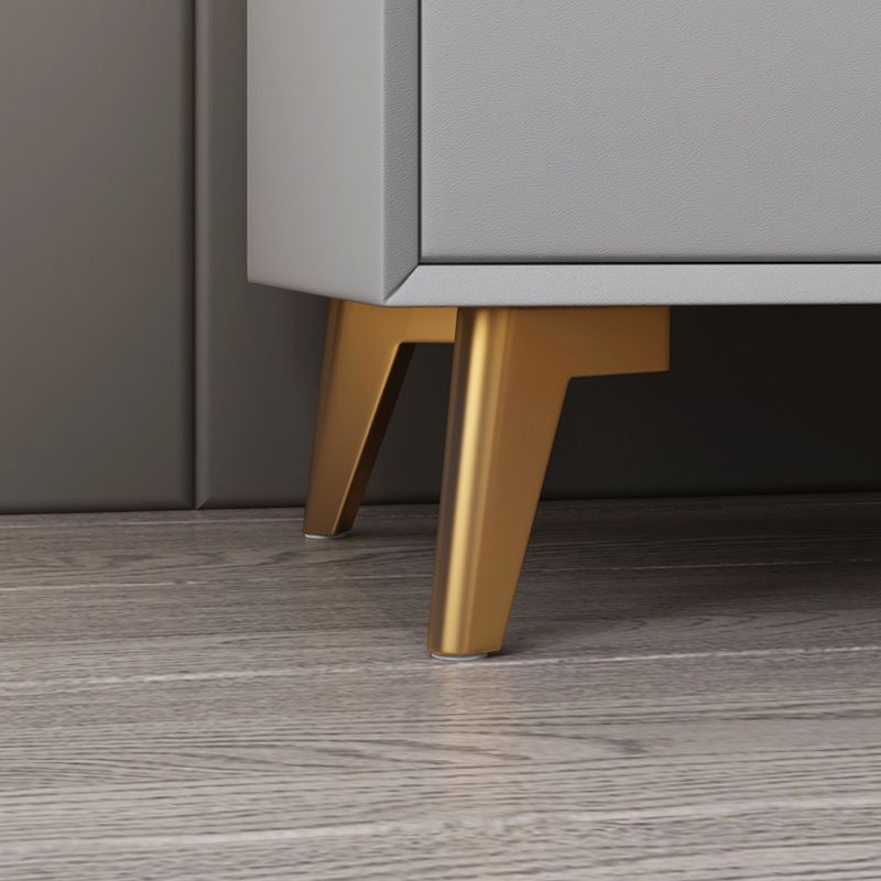 Comodino da tavolo da tavolo da notte moderno con 2 cassetti