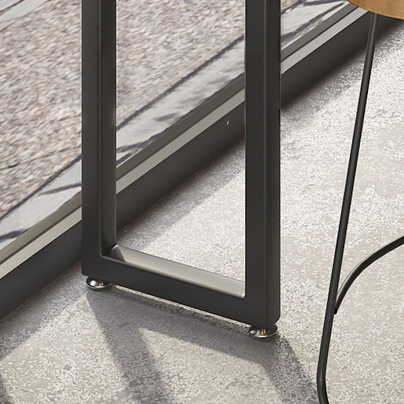 Tavolo da barra del rettangolo industriale set da 1/7 pezzi contropiede in legno massiccio