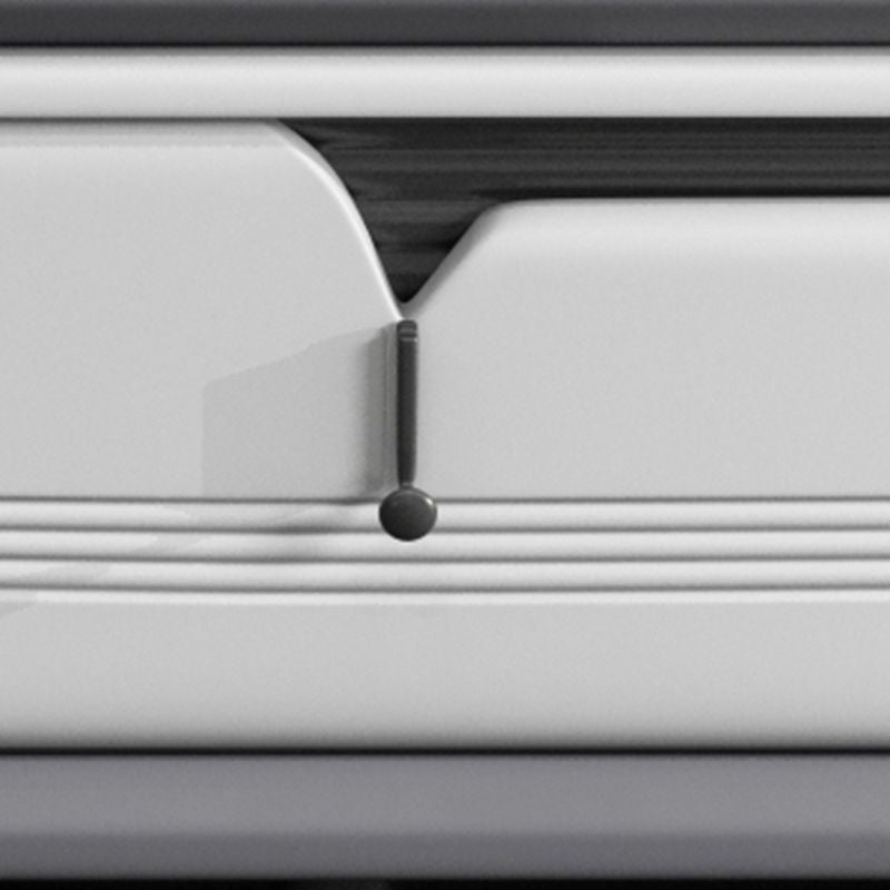 Modern Coffee Cocktail Table 4 Legs Base with 2 Storage Drawers