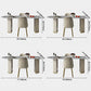 Metal Contemporary Free Form Indoor Table Sintered Stone Table for Dining Room Clearhalo ' dining_table' 'Dining Tables & Seating' 'Dining Tables' 'furn' 'furn_dining_table' 'Furniture' 'furniture_dining_table' 'Kitchen & Dining Furniture' 'kitchen&dining_furn' 'kitchen' 'kitchen_dining_table' 1200x1200_3e9e4252-2c39-4d7e-bd16-9aa36127ecb4