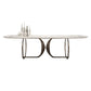 Traditional Luxury Rectangle Dining Table Stainless Steel Table for Indoor Clearhalo ' dining_table' 'Dining Tables & Seating' 'Dining Tables' 'furn' 'furn_dining_table' 'Furniture' 'furniture_dining_table' 'Kitchen & Dining Furniture' 'kitchen&dining_furn' 'kitchen' 'kitchen_dining_table' 1200x1200_3e9fa2be-bb49-4d85-98a2-d0740c8b7923