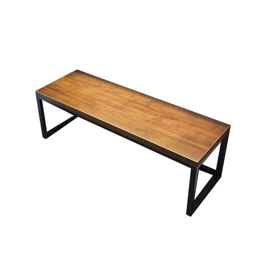 Home Wood Solid Rectangular Writing Desk Industrial Gaming Bureau
