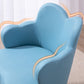 Glam Armrest Backrest Cushion Chair with Metal Legs for Hotel