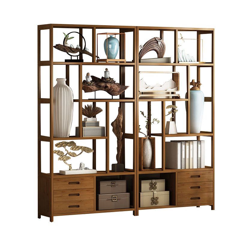 Libreria moderna della scaffale Etagere Bamboo Libreria verticale aperta per la sala da studio