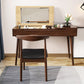 29.5 "H Flip-Top Vanity Set Desk ijdelheid met spiegel en lade