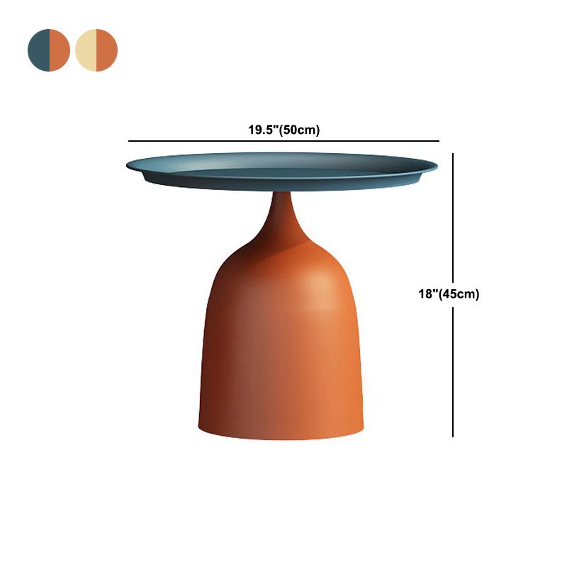 Mid-Century Modern Iron Coffee Cocktail Table Pedestal Cocktail Table Clearhalo 'Coffee & Accent Tables' 'Coffee Tables' 'coffee_tables' 'furn' 'furn_coffee_tables' 'Furniture' 'Living Room Furniture' 1200x1200_3ea70125-cc1f-4046-bf27-0b8faad60206