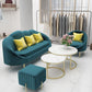 Contemporary Velvet Sofa with Slopped Arm and Tight Back for Apartment Clearhalo 'furn' 'furn_sofas' 'Furniture' 'Living Room Furniture' 'Sofa' 'sofas' 1200x1200_3ea7ca45-fa59-436e-a21e-10abfe0c5036