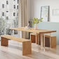 Modern 1/2/3/4/5 Pieces Dining Bench Set Solid Wood Dining Room Furniture Clearhalo 'Dining Room Sets' 'Dining Tables & Seating' 'dining_room_set' 'furn' 'furn_dining_room_set' 'Furniture' 'furniture_dining_room_set' 'Kitchen & Dining Furniture' 1200x1200_3eac5d64-e360-4b3f-8fa7-434cb5b8eee2