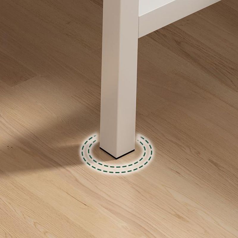 Zeitgenössischer Home Office Schreibtisch Holz H-Form Basis Schreibschalter, 29,5 "H.