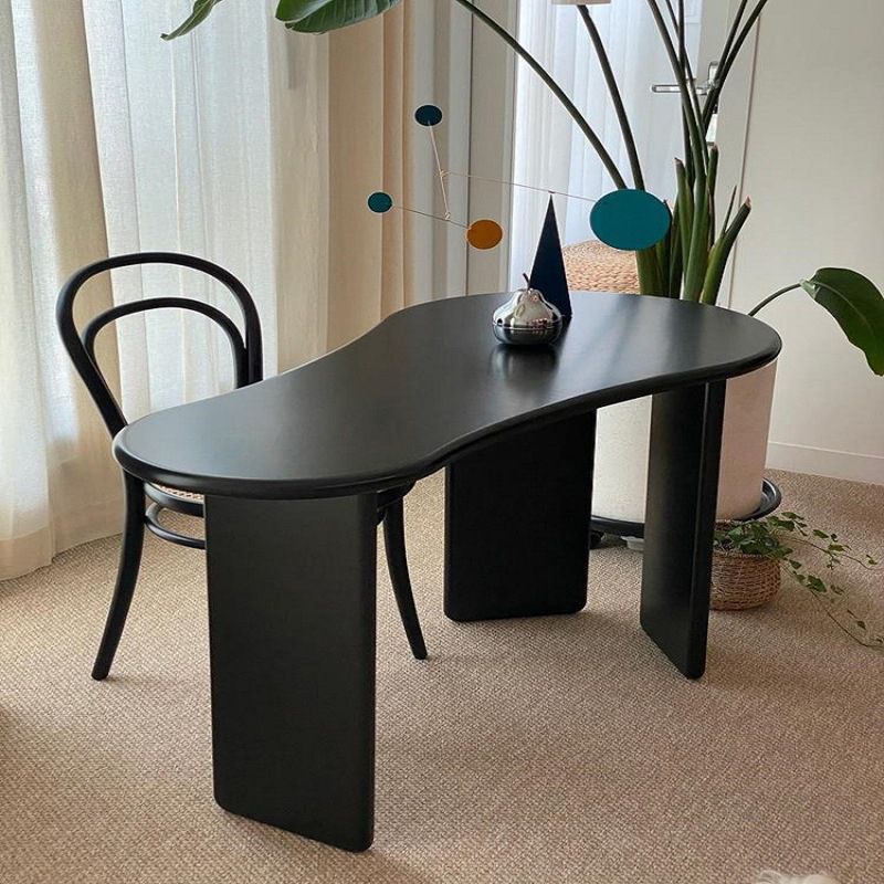 29,25 inch Hoogte Solid Wood Office Desk Industrial Writing Desk