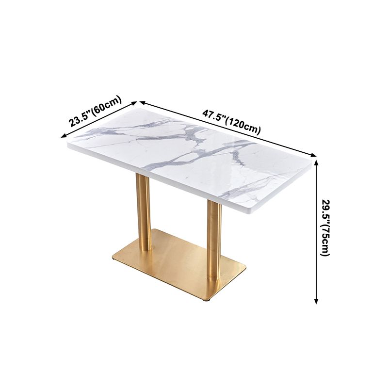 Metal Traditional Luxury Table Pedestal Base Table for Kitchen and Dining Room Clearhalo ' dining_table' 'Dining Tables & Seating' 'Dining Tables' 'furn' 'furn_dining_table' 'Furniture' 'furniture_dining_table' 'Kitchen & Dining Furniture' 'kitchen&dining_furn' 'kitchen' 'kitchen_dining_table' 1200x1200_3eb4628b-db86-43b7-a099-7f182786e406
