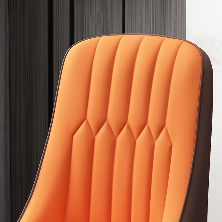 Scandinavian Style Metal Dining Chair Dining Room Parsons Armless Chair Clearhalo ' kitchen&dining_furn' 'Dining Chairs' 'Dining Tables & Seating' 'dining_chair' 'furn' 'furn_dining_chair' 'Furniture' 'furniture_dining_chair' 'Kitchen & Dining Furniture' 'kitchen' 1200x1200_3eb4e80a-cb09-4db7-92bd-fbd79794994d