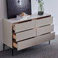 Hedendaags buffet -dressoir met laden Stone en Wood Buffet Server