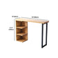 Industrial 1/2/3 Pieces Bar Table Set Rectangle Bar Table with High Wood Stools Clearhalo 'Bar Furniture' 'furn' 'furn_home_bar_bar_sets' 'Furniture' 'Home Bars & Bar Sets' 'home_bar_bar_sets' 'Kitchen & Dining Furniture' 1200x1200_3eb8bd81-4d43-46b2-af4f-e828da56344c
