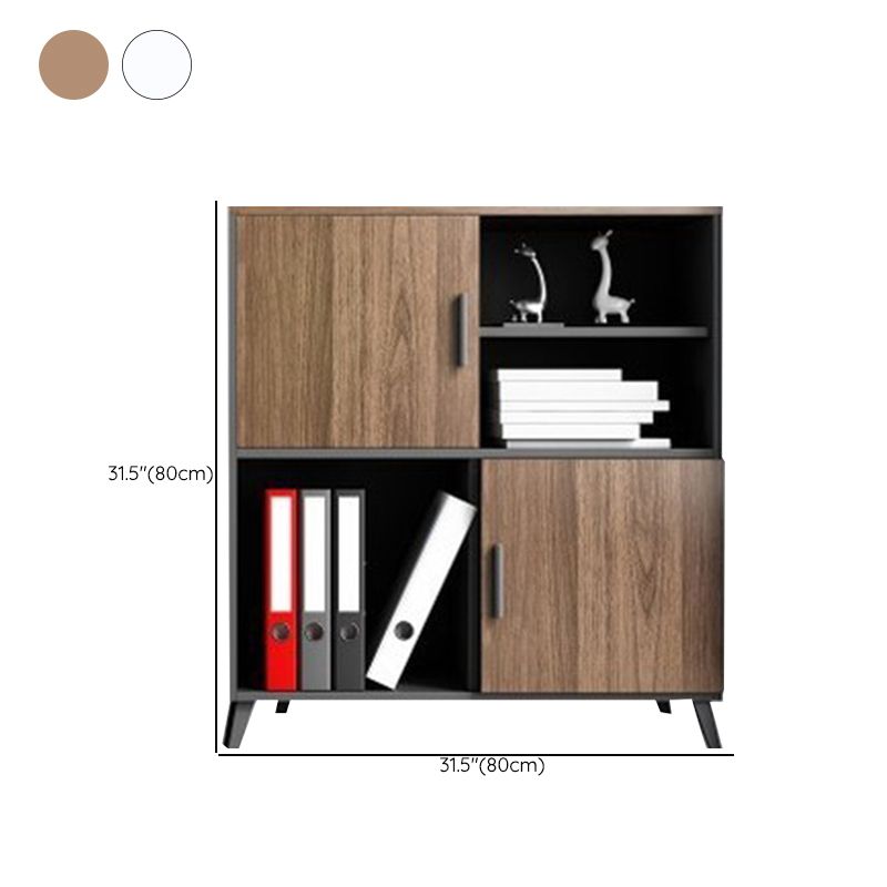 Archivo moderno medieval Babyet de madera Almacenamiento de almacenamiento lateral