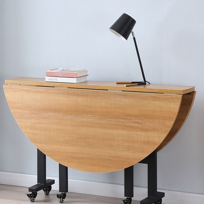 MDF Dining Table Mid-Century Modern Style Sled Base Table for Dining Room Clearhalo ' dining_table' 'Dining Tables & Seating' 'Dining Tables' 'furn' 'furn_dining_table' 'Furniture' 'furniture_dining_table' 'Kitchen & Dining Furniture' 'kitchen&dining_furn' 'kitchen' 'kitchen_dining_table' 1200x1200_3ebc22b6-5c37-4ebc-98ed-87f034093eff